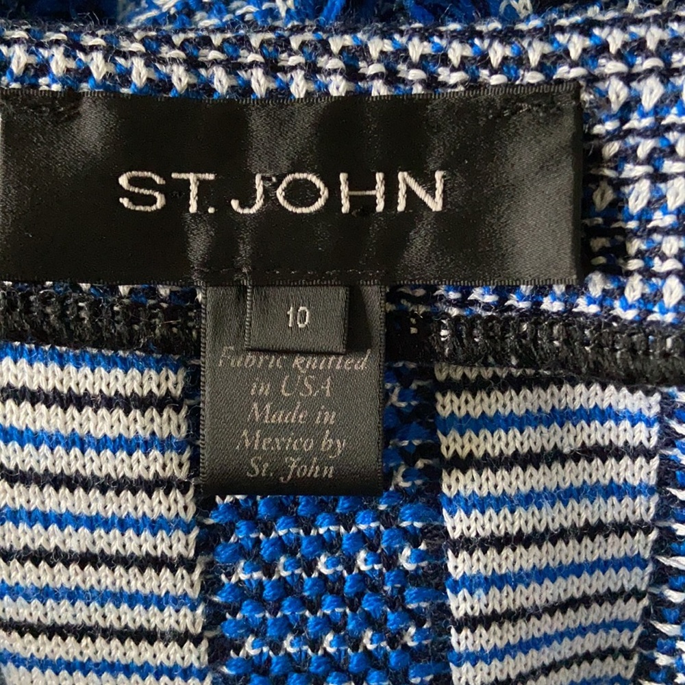 St John Blue Fringe Jacket - Picture 9 of 10